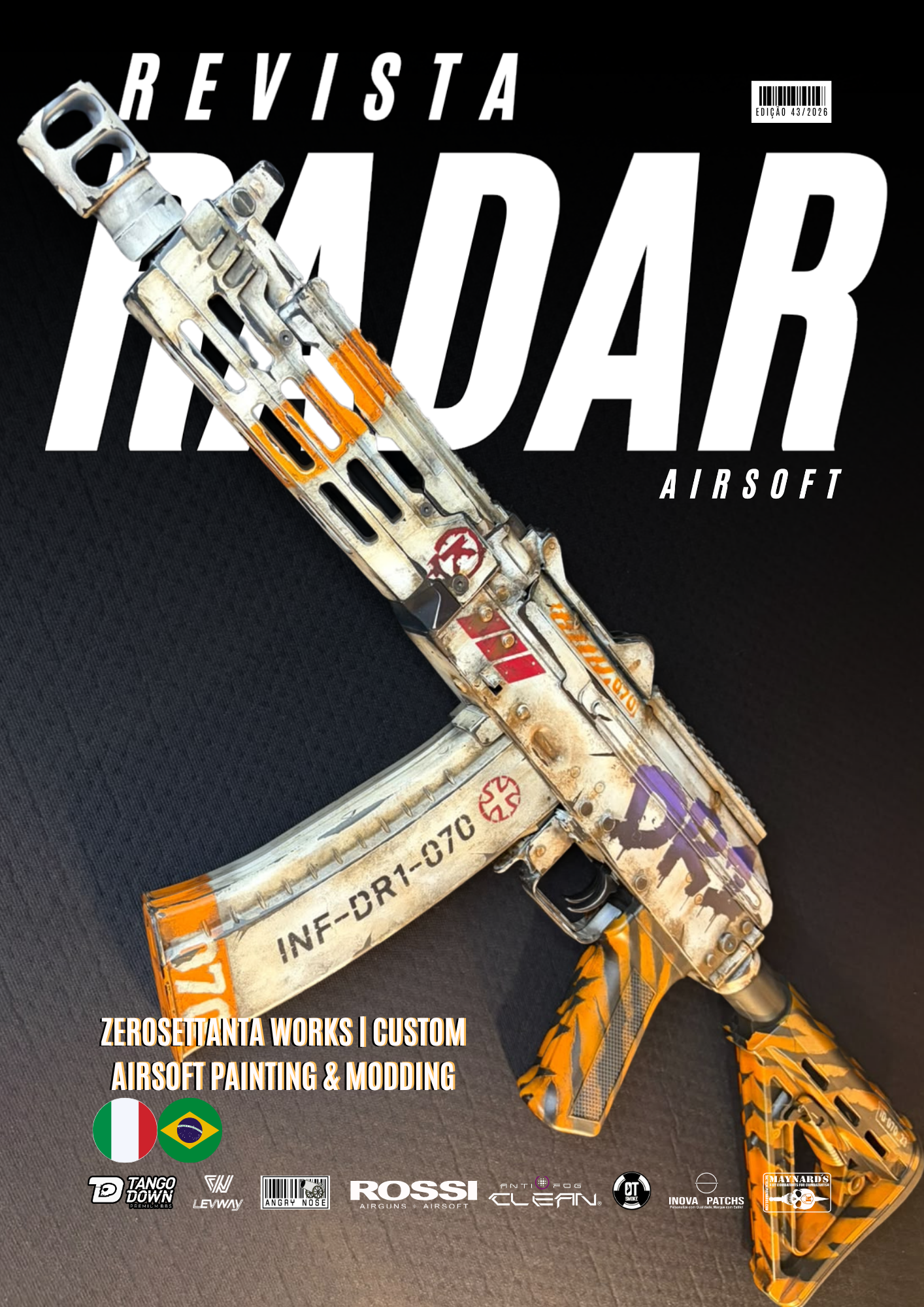 ZeroseTanta Works: Custom Airsoft Painting & Modding EDIÇÃO 43