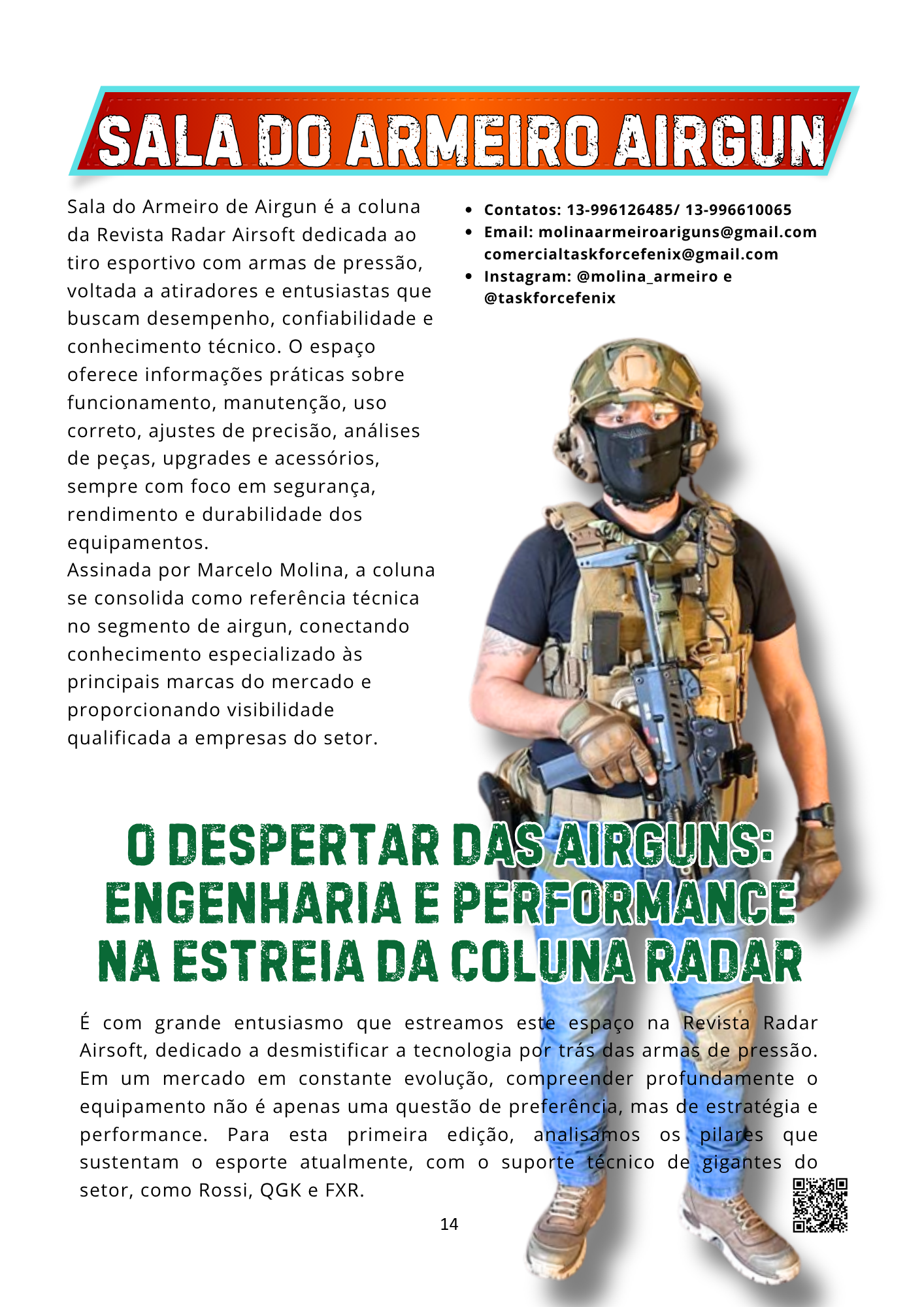 SALA DO ARMEIRO AIRGUN: TECNOLOGIA, ENGENHARIA E PERFORMANCE
